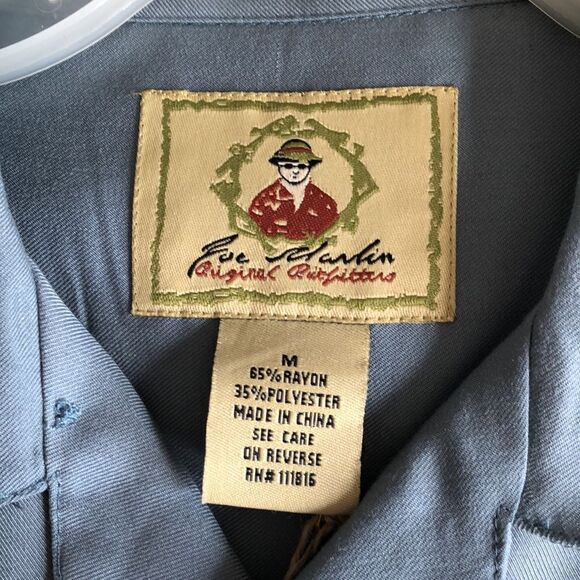 Joe Marlin Original Outfitters Long Sleeve Shirt Size M NWT Heathered Jade - Picture 3 of 6